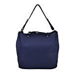 LaFille Modish Blue Handbag Set