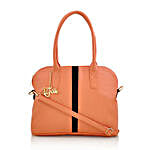 LaFille Set of 3 Peach Handbags