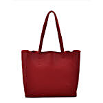 LaFille Voguish Maroon Handbag Set
