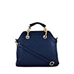 Set of 3 LaFille Blue Handbags