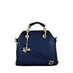 Set of 3 LaFille Blue Handbags