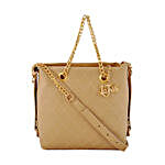 Stylish LaFille Beige Handbag