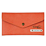 Personalised Charm Purse- Coral