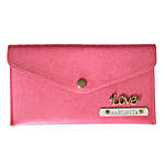 Personalised Charm Purse- Pink