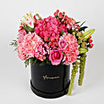 Mixed 28 Premium Flowers in Black FNP Box