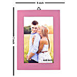 Classic Wooden Pink Photo Frame