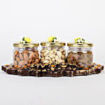 Assorted Healthy Nuts- 3 Jars