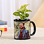 Syngonium Plant In Stylish Personalised Mug