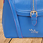 Trendy Blue Sling Bag