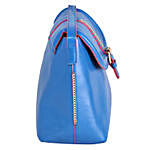 Trendy Blue Sling Bag
