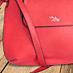 Graceful Red Sling Bag