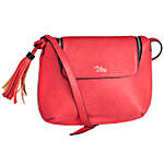 Graceful Red Sling Bag