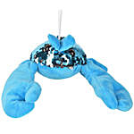 Lobster Soft Toy With Sequins- Blue
