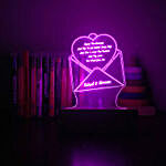 Personalised Letter Shaped Night Lamp