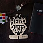 Personalised Super Dad Cutout Table Top