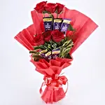 6 Red Roses Chocolate Bouquet