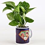 Money Plant In Personalised Mug For Dad