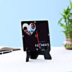 Father's Day Personalised Table Clock