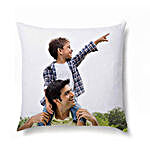Personalised Picture Cushion For Dad