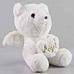 Hanging Angel Bear Soft Toy- White