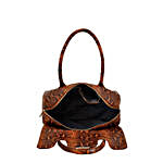 LaFille Trendy Brown Handbag