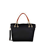 LaFille Voguish Handbag Set- Black