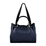 LaFille Dapper Handbag Set- Blue