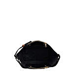 LaFille Designer Black Handbag Set