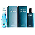 Davidoff Cool Water Unisex Pack of 2 Perfumes