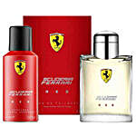 Scuderia Ferrari Red Perfume & Deo Combo