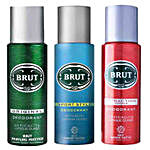Brut Original Sport Style Pack Of 3 Deodorants