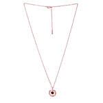 Silver Plated Geometric Pendant Necklace