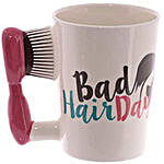 Hair Brush Handle Bad Hair Day Mug