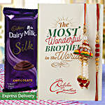 Cadbury Dairy Milk And Rakhi Combo