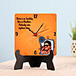 Personalised Best Buddy Table Clock