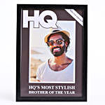 Personalised Most Stylish Brother Frame