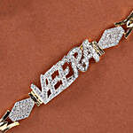 American Diamond Veera Bracelet Rakhi