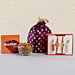 Best Brother Rakhi Combo With Almonds