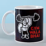 Auspicious Rakhi & Printed Mug Combo