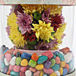 Colourful Box Of Chrysanthemums