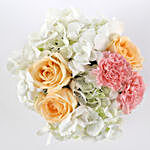 Roses & Carnations Cupcake Arrangement