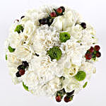 White Roses & Carnations Arrangement