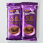 Fancy Rakhis & Cadbury Silk Combo