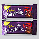 Pearl Rakhi & Cadbury Fruit N Nut Combo