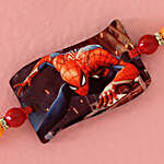 Special Spiderman Rakhi & Cushion Combo