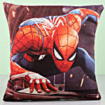 Spiderman Rakhi & Cushion Combo