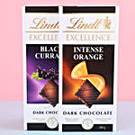 Meenakari & Lumba Rakhi With Lindt Dark Chocolates