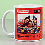 Personalised Ceramic Mug & Friendship Band Combo