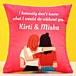 Personalised Friendship Day Special Cushion