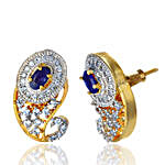 Personalised Watch & Elegant Earrings